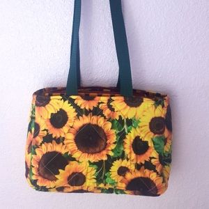 Sunflower shoulder bag